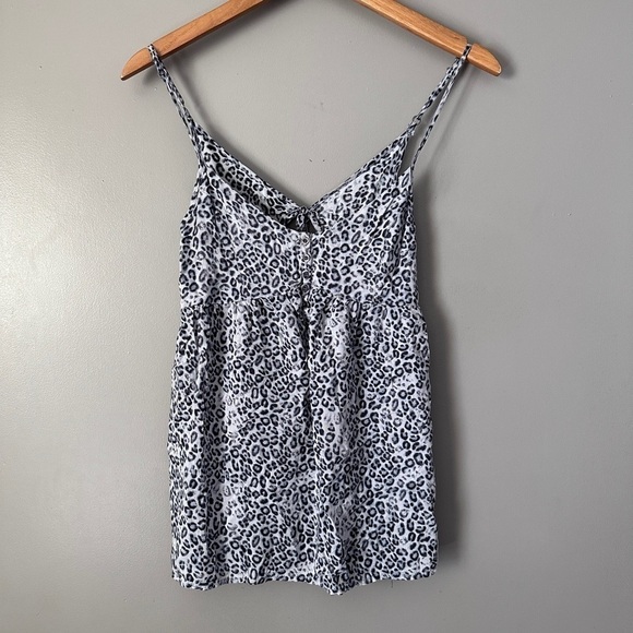 Lorimier Leopard print tie back cami - Picture 1 of 6